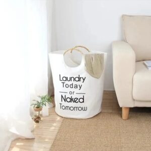 Large Capacity Folding Laundry Basket with Handles