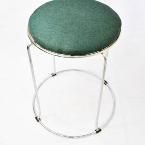 Wire Stool VP11 – Verner Panton for &Tradition (Green/Red Hallingdal 944 Seat)